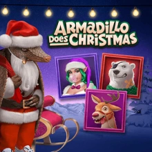Le tatou fait Noël