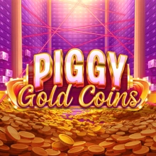 Pièces d'or en forme de cochon