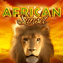 Afrikanischer Sonnenuntergang