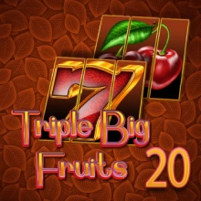 Frutas grandes triples 20