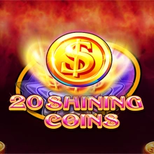 20 monedas brillantes