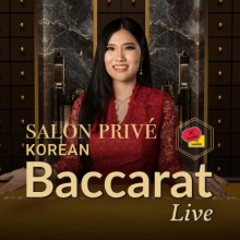 Salon coréen Prive Baccarat
