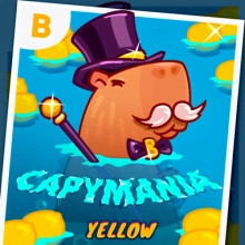 Capymania Keltainen