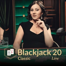 Blackjack classique 20