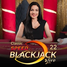 Blackjack classique rapide 22