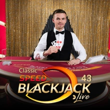 Blackjack classique rapide 43