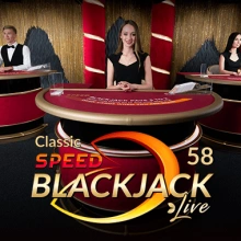 Blackjack classique rapide 58
