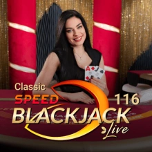 Blackjack classico a velocità 116