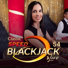 Blackjack classico a velocità 54
