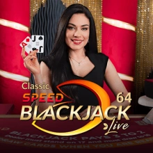 Blackjack classico a velocità 64