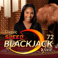 Blackjack classico a velocità 72