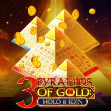 3 Pirámides de Oro: Hold &amp; Win