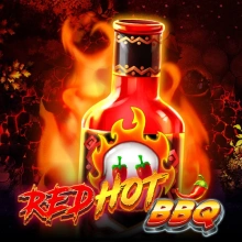 Barbecue rouge vif
