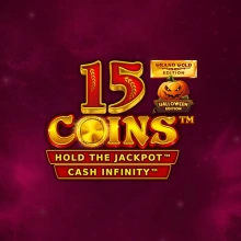 15 Monedas Gran Edición Oro Jackpots Halloween