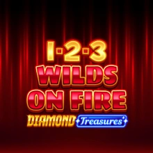 1-2-3 Wilds on Fire - Tesoros de diamantes