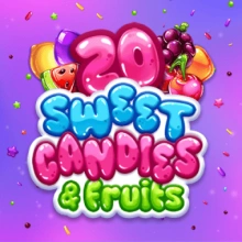 20 Caramelos y frutas dulces