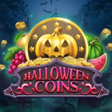 Halloween-Münzen halten und drehen