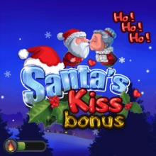 Le baiser du Père Noël