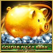Goldenes Sparschwein – Bling Bling