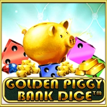 Goldenes Sparschwein Würfel