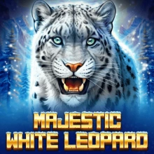 Majestätischer Weißer Leopard