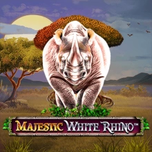 Majestätisches Breitmaulnashorn