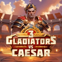 3 Gladiadores contra César