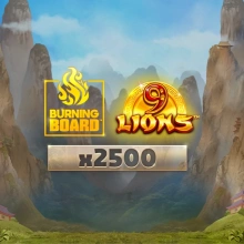 9 Lions Burning Board