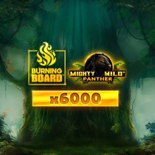 Mighty Wild: Tabuleiro em chamas Panther Gold