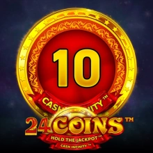 24 monedas retienen el Jackpot Cash Infinity
