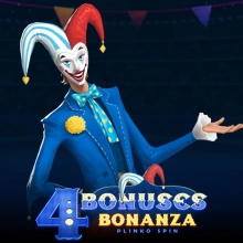 4 Bonificaciones: Bonanza - Giro Plinko