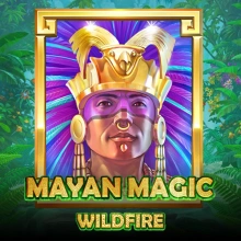 Feu sauvage de la magie maya